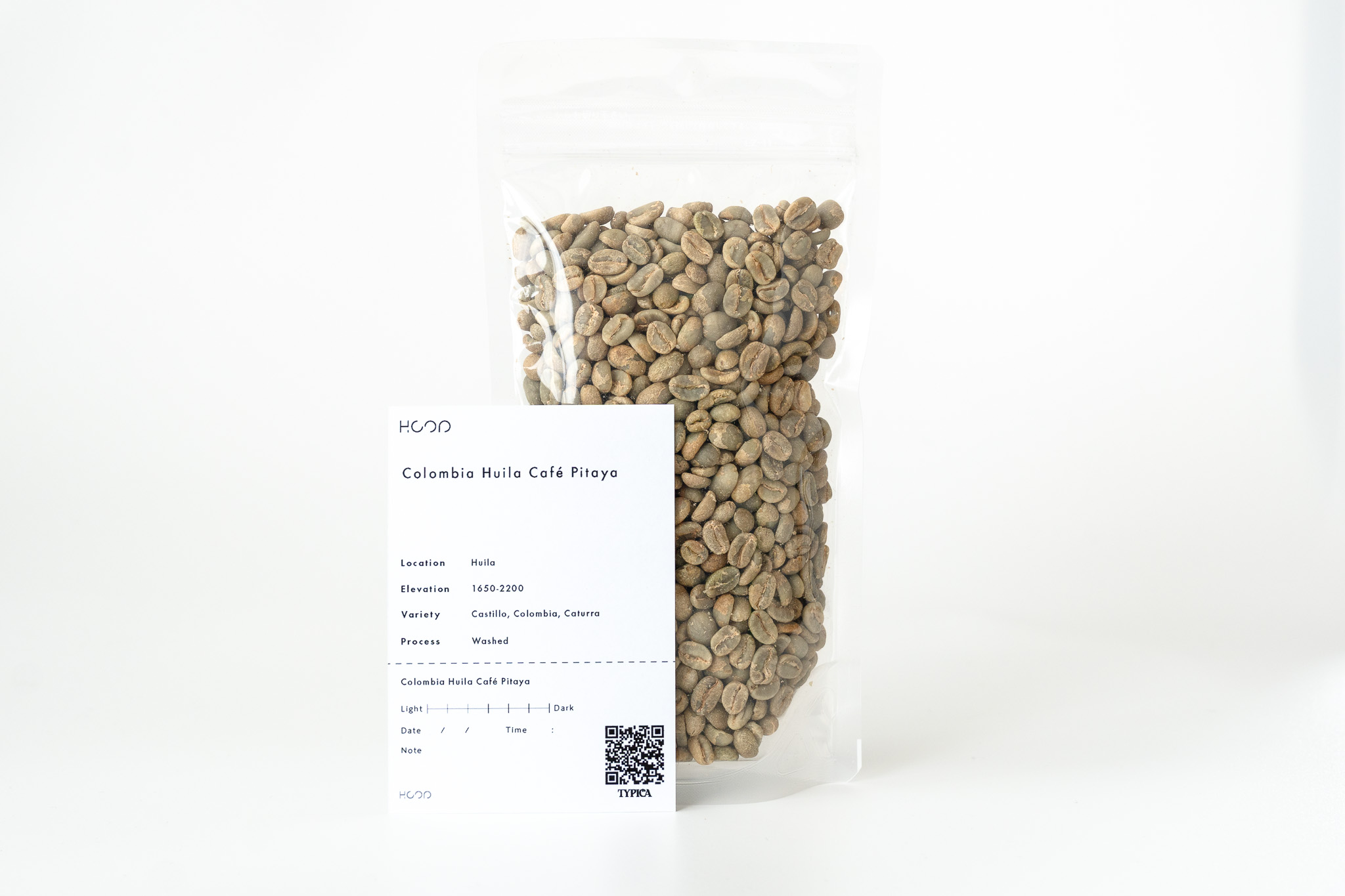 HOOP COFFEE コーヒー生豆パッケージ